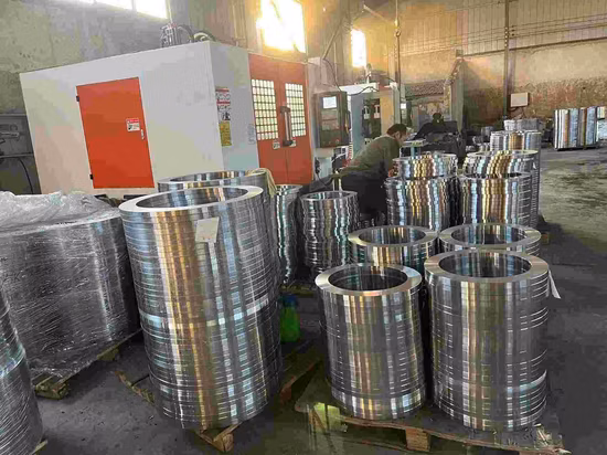 Customized Forged 304 316L Stainless Steel Slip on Flange