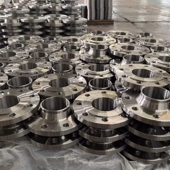 ANSI B16.5 Pn10 RF Carbon Steel A105 Th Flange for Plant Projects Use Stainless Steel Threaded Flange