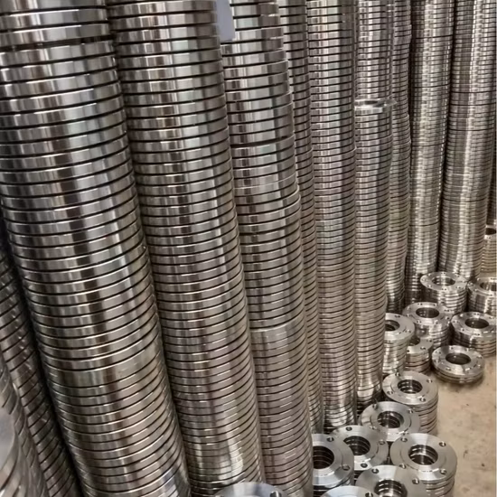 Saf2507 DN125 Duplex Stainless Steel Ring Weld Neck/Slip on/Plain/Blind/Threaded RF Flange